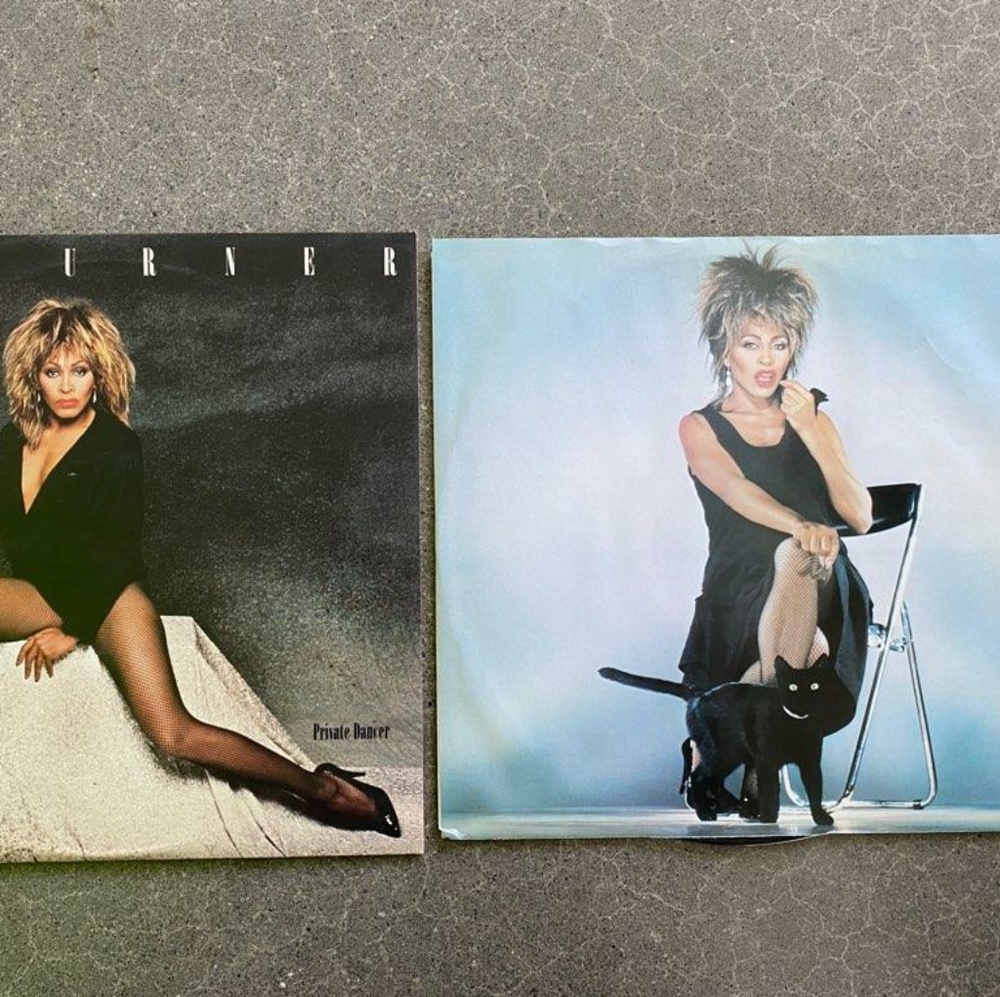 TINA TURNER Private Dancer 1984 Capitol LP ST-12330 EXC